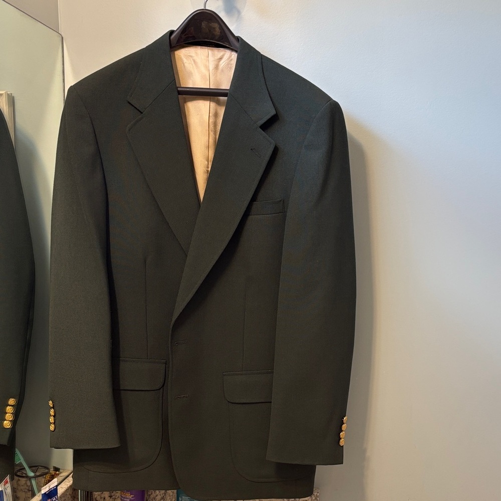 Classic Green Men's Blazer